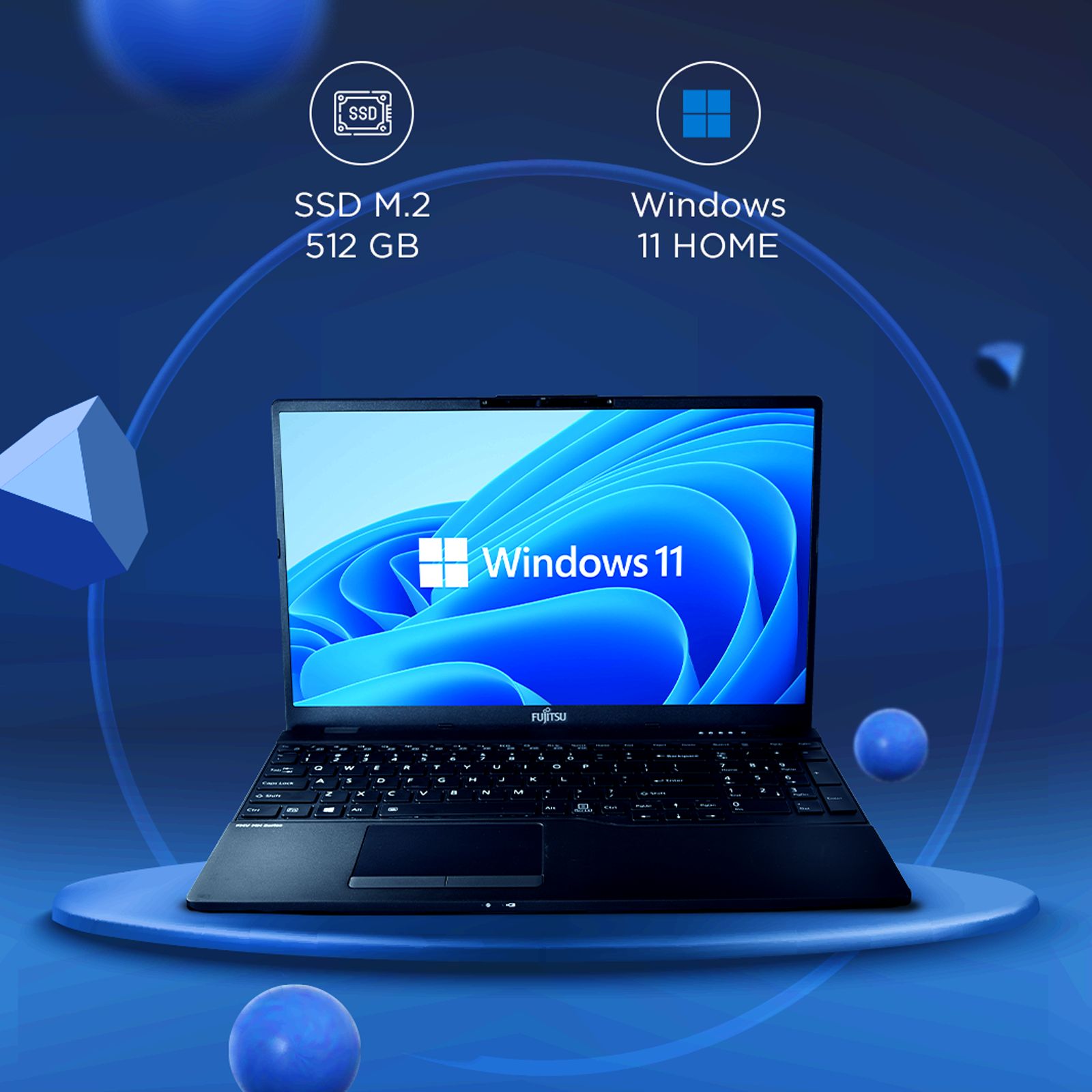 Buy Fujitsu FMV MH AMD Ryzen 7 Zen 3 (15.6 inch, 16GB, 512GB